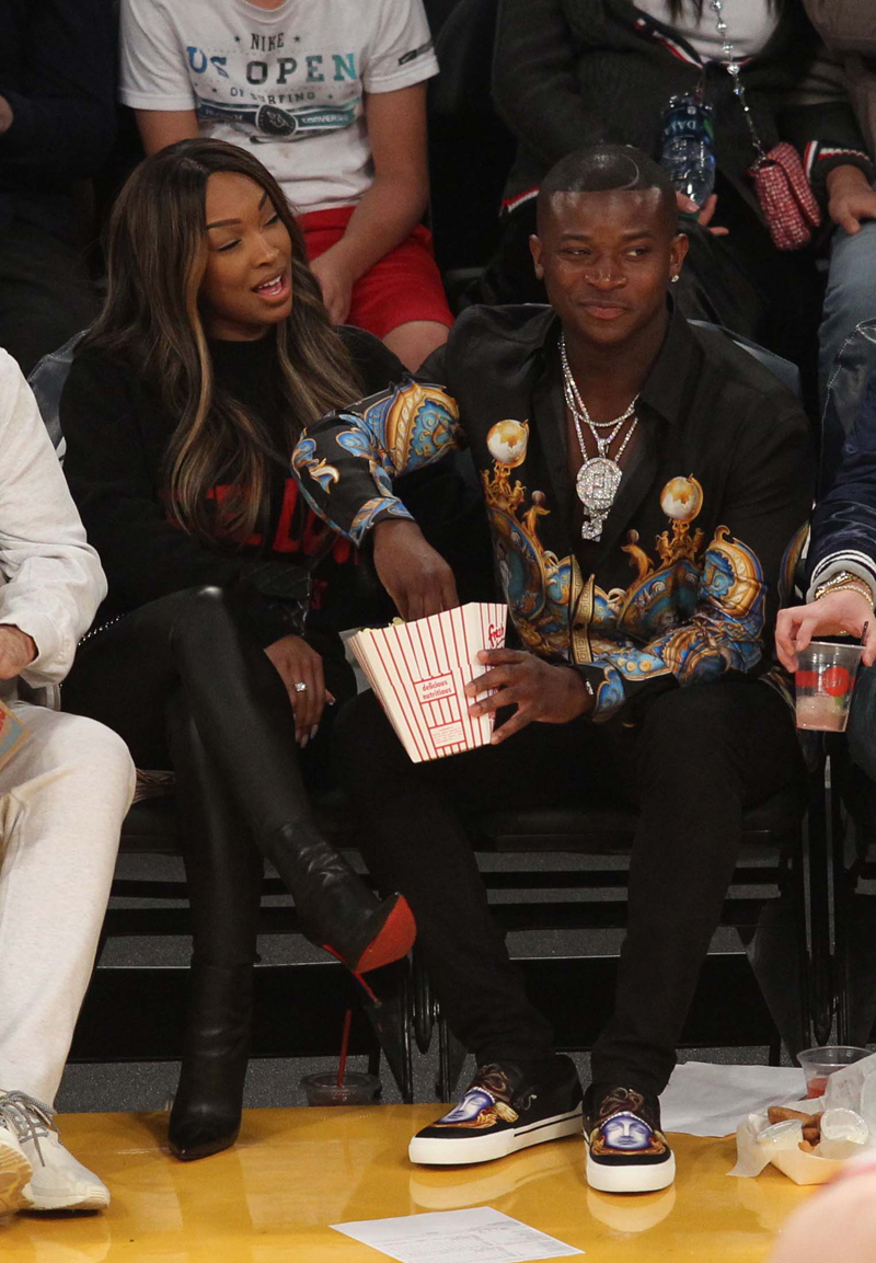 Tuesday November 21, 2017;  Celebs out at the Lakers game. The Los Angeles Lakers defeated the Chicago Bulls by the final score of 103-94 at Staples Center in Los Angeles, CA.
