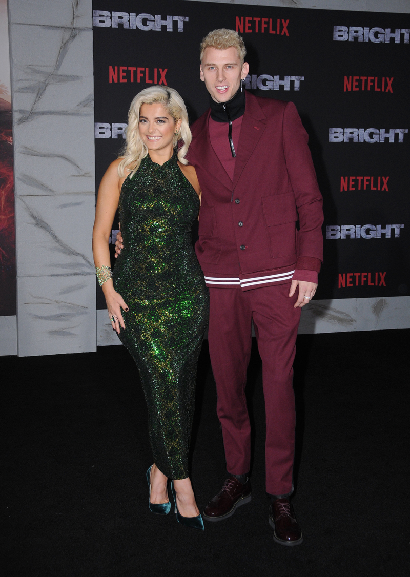 Bebe Rexha Machine Gun Kelly Bright Premiere