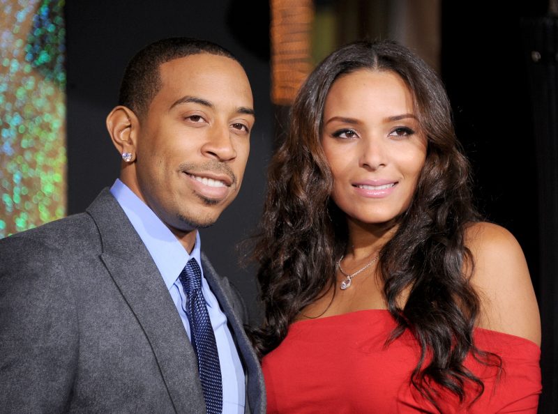 HOLLYWOOD, CA - DECEMBER 05: Actor/rapper Chris 'Ludacris' Bridges and Eudoxie arrive at the "New Year's Eve" Los Angeles Premiere at Grauman's Chinese Theatre on December 5, 2011 in Hollywood, California.