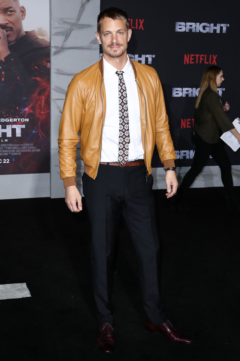 Joel Kinnaman Bright Premiere