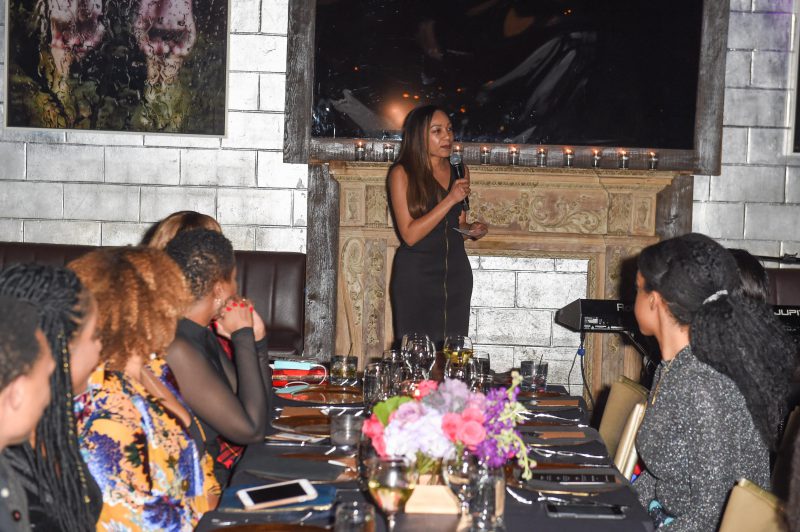 NEW YORK, NY - JANUARY 26: First Listen Media Dinner with Marsha Ambrosius sponsored by Lincoln Motor Company at the Dream Hotel on Friday, January 26, 2018, in New York, NY, USA.