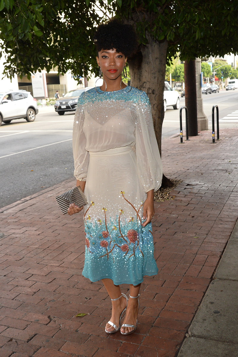 Sonequa Martin-Green The W Magazine It Girls Luncheon