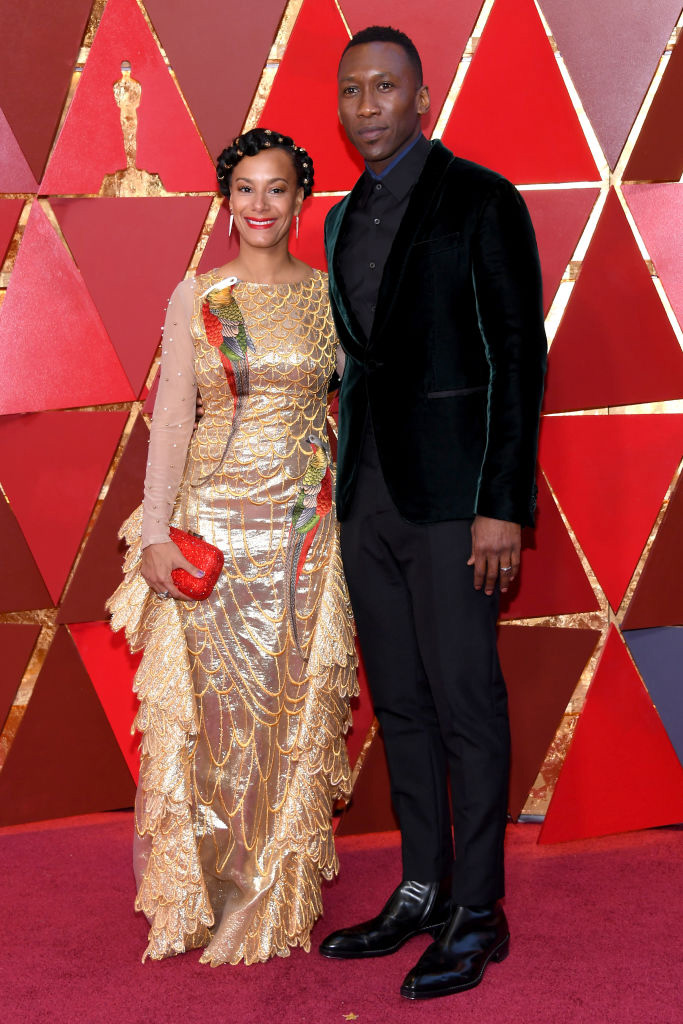 HOLLYWOOD, CA - MARCH 04: Amatus Sami-Karim (L) and Mahershala Ali attend the 90th Annual Academy Awards at Hollywood & Highland Center on March 4, 2018 in Hollywood, California.