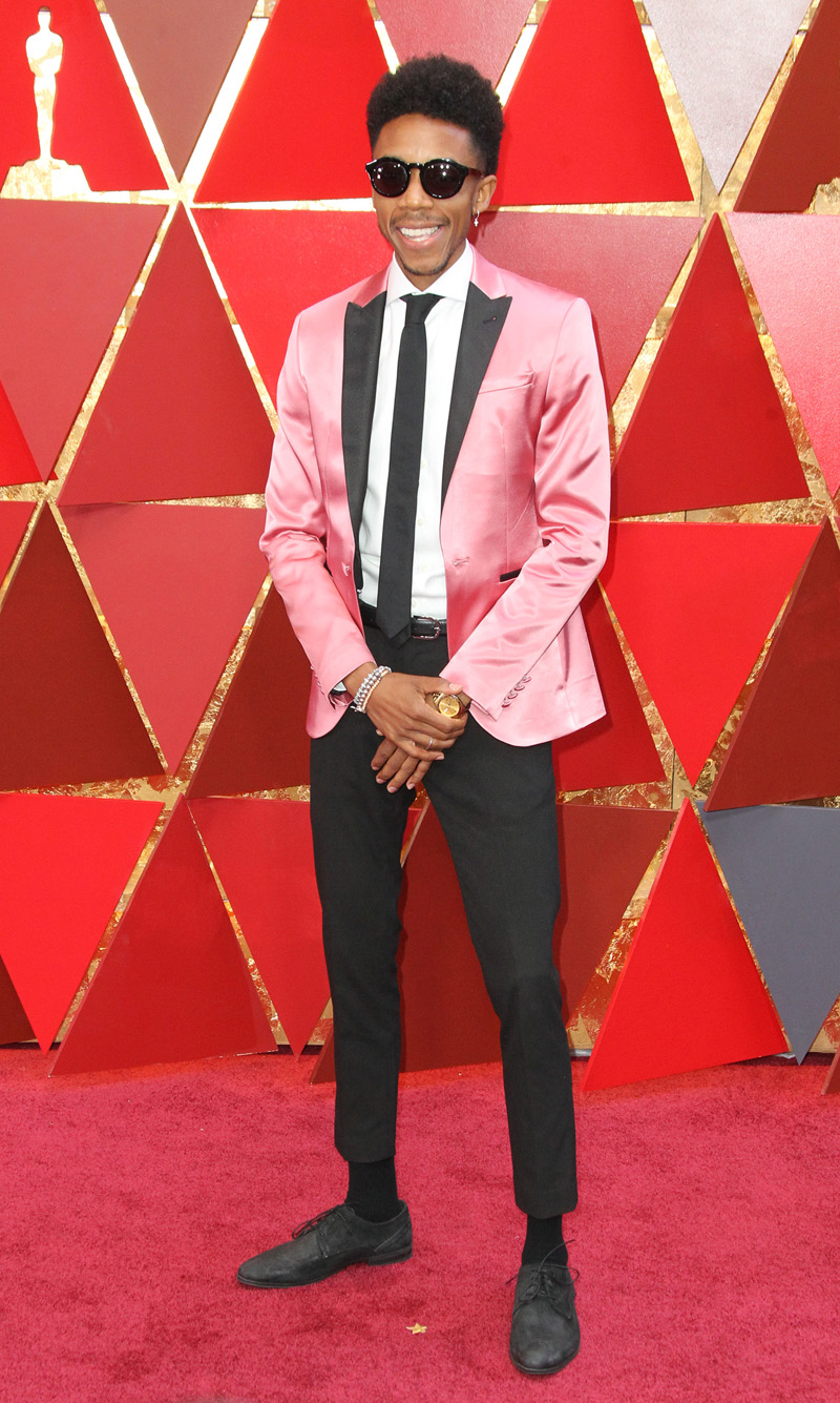 90th Annual Academy Awards (Oscars) 2018 Arrivals held at the Dolby Theater in Hollywood, California Featuring: Darrell Britt-Gibson Where: Los Angeles, California, United States When: 04 Mar 2018 Credit: