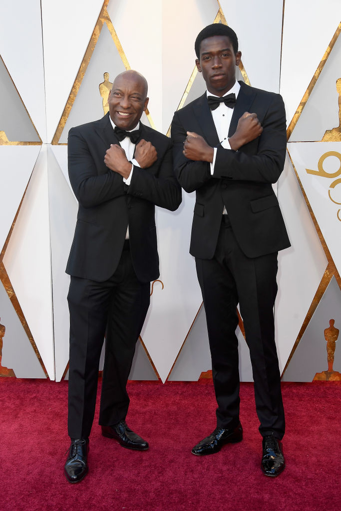 HOLLYWOOD, CA - MARCH 04: John Singleton attends the 90th Annual Academy Awards at Hollywood & Highland Center on March 4, 2018 in Hollywood, California.