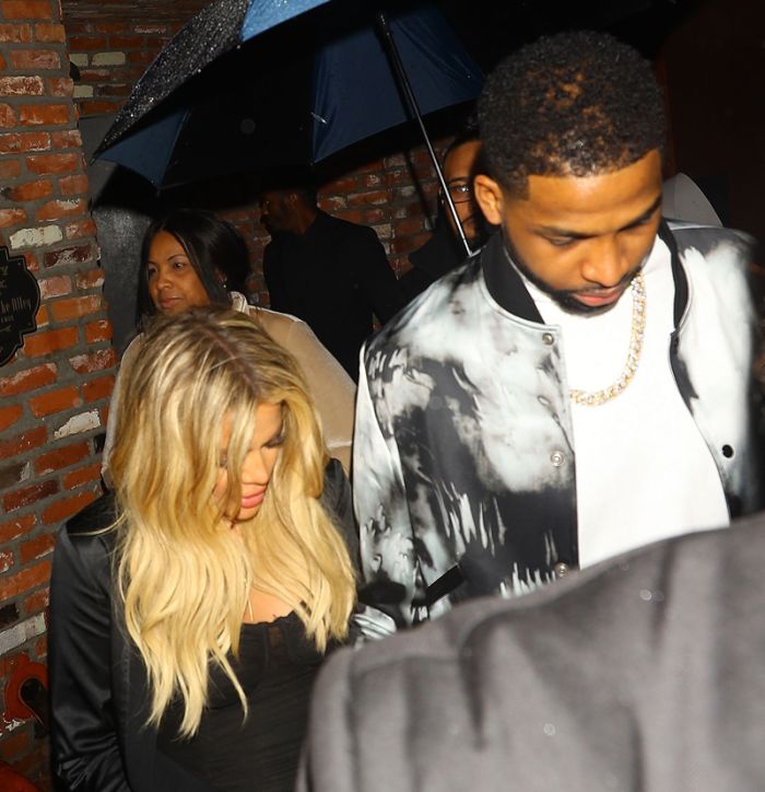 Khloe Kardashian Tristan Thompson Tristan Thompson Birthday Party
