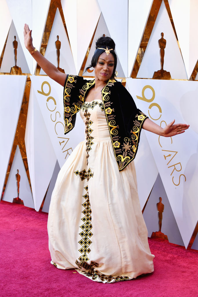 HOLLYWOOD, CA - MARCH 04: Tiffany Haddish attends the 90th Annual Academy Awards at Hollywood & Highland Center on March 4, 2018 in Hollywood, California. 