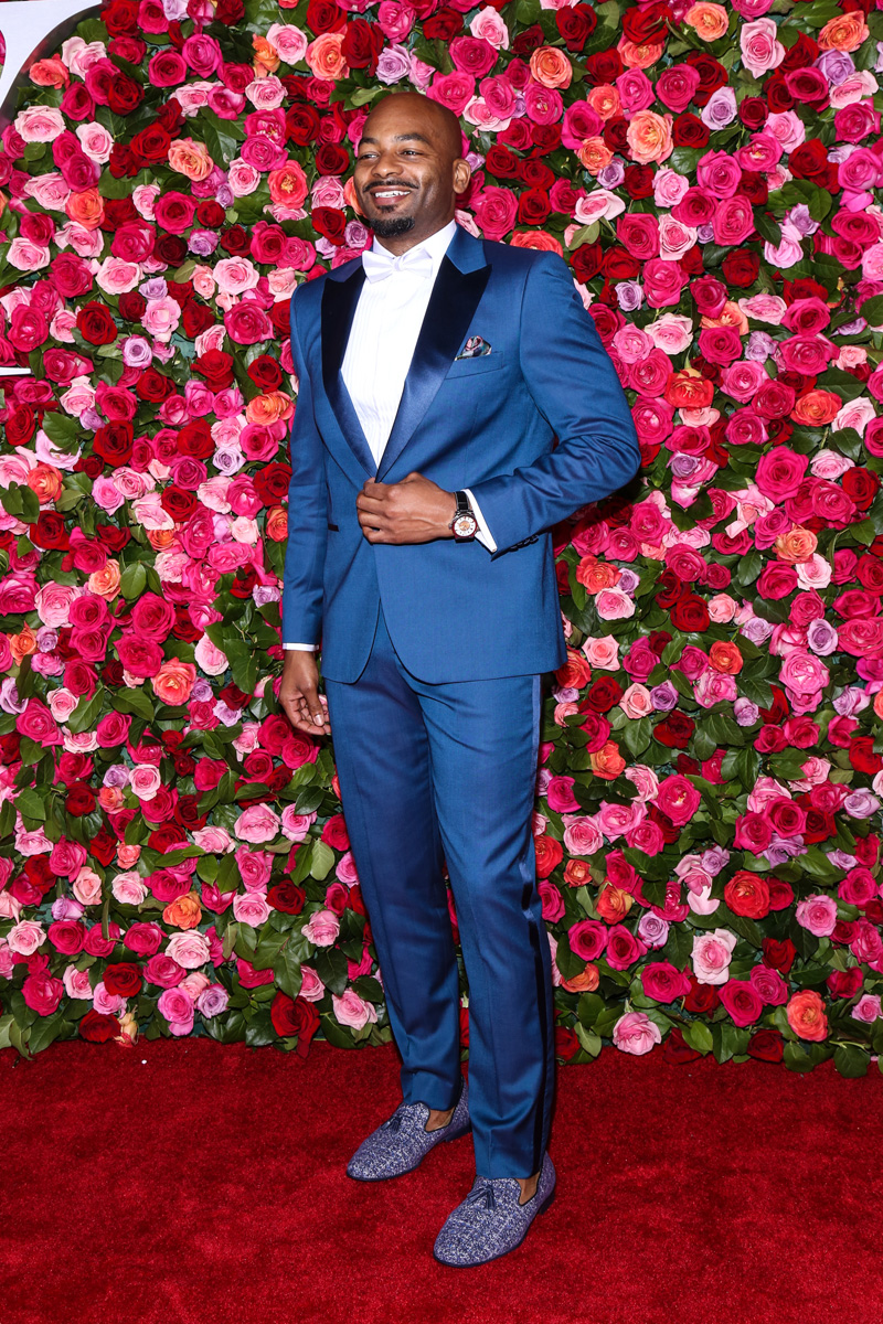 Brandon Victor Dixon 2018 Tony Awards held at Radio City Music Hall - Arrivals.
