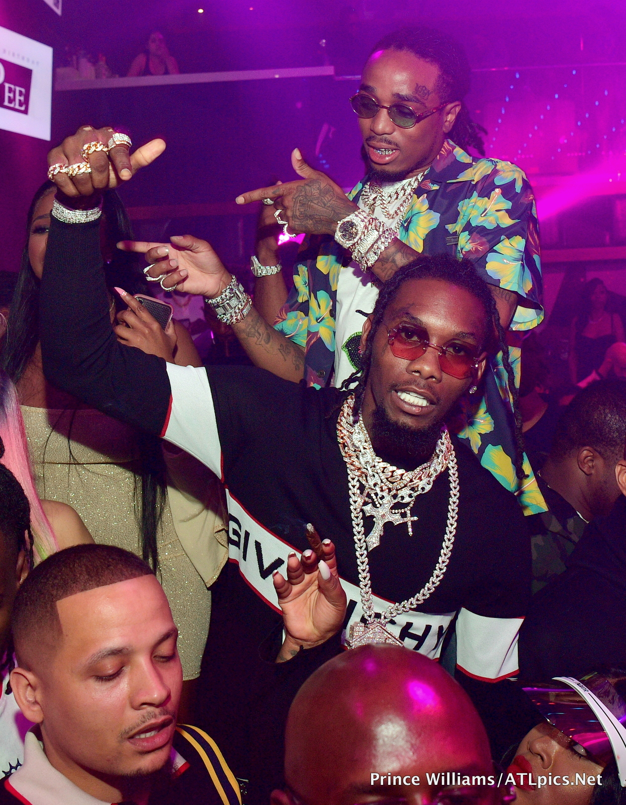 Offset Pierre "Pee" Thomas Casino Themed Birthday Party