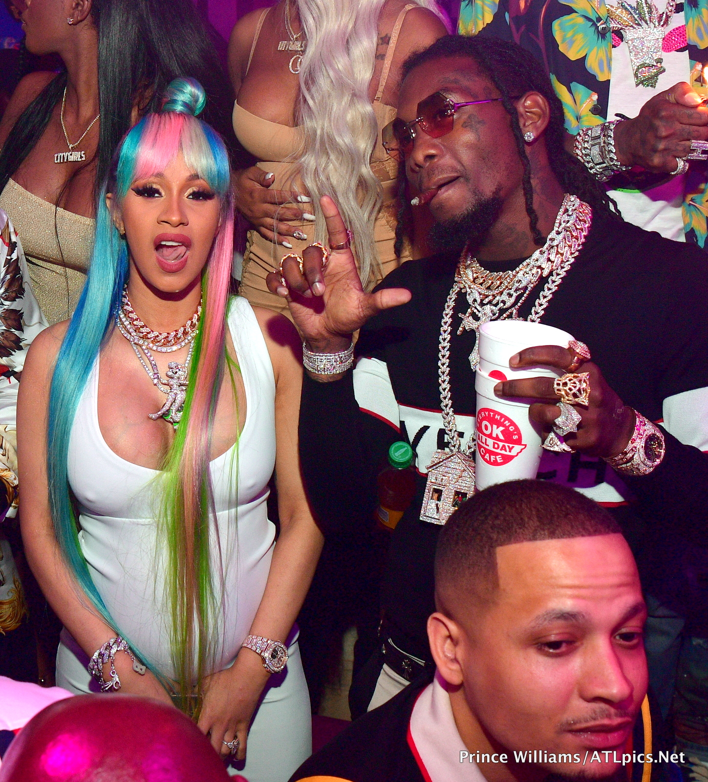 Cardi B Offset Pierre "Pee" Thomas Casino Themed Birthday Party