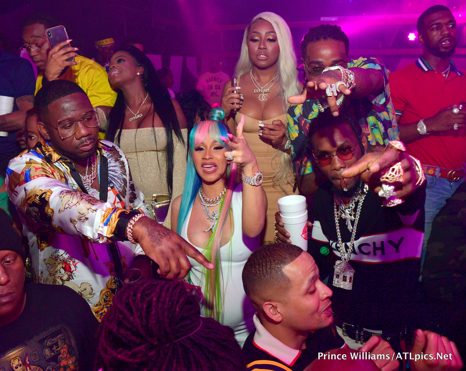 Cardi B Offset Pierre "Pee" Thomas Casino Themed Birthday Party