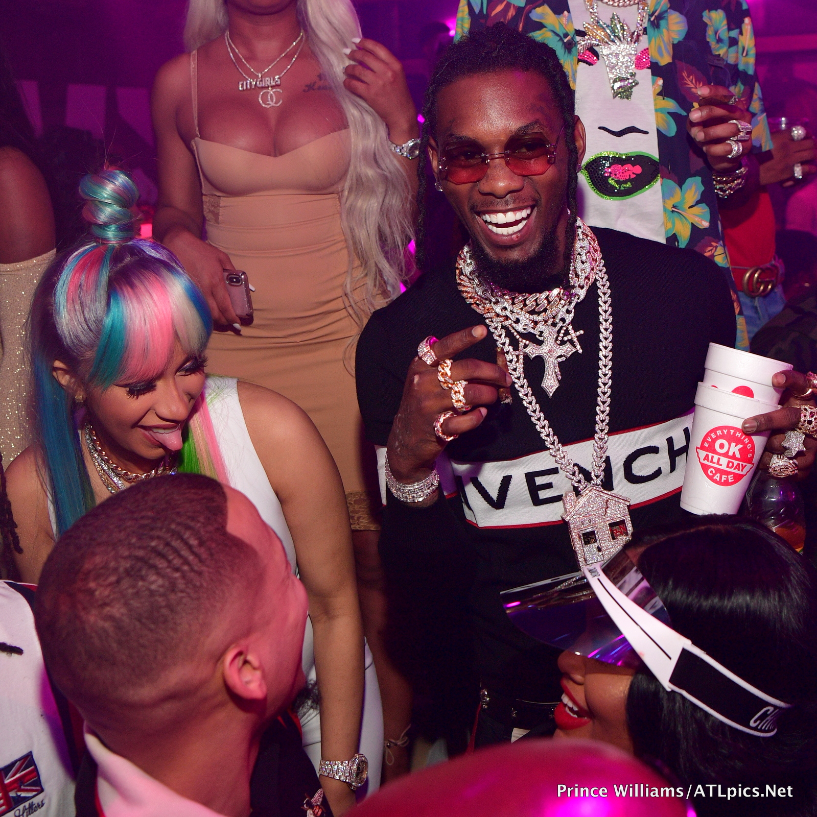 Cardi B Offset Pierre "Pee" Thomas Casino Themed Birthday Party