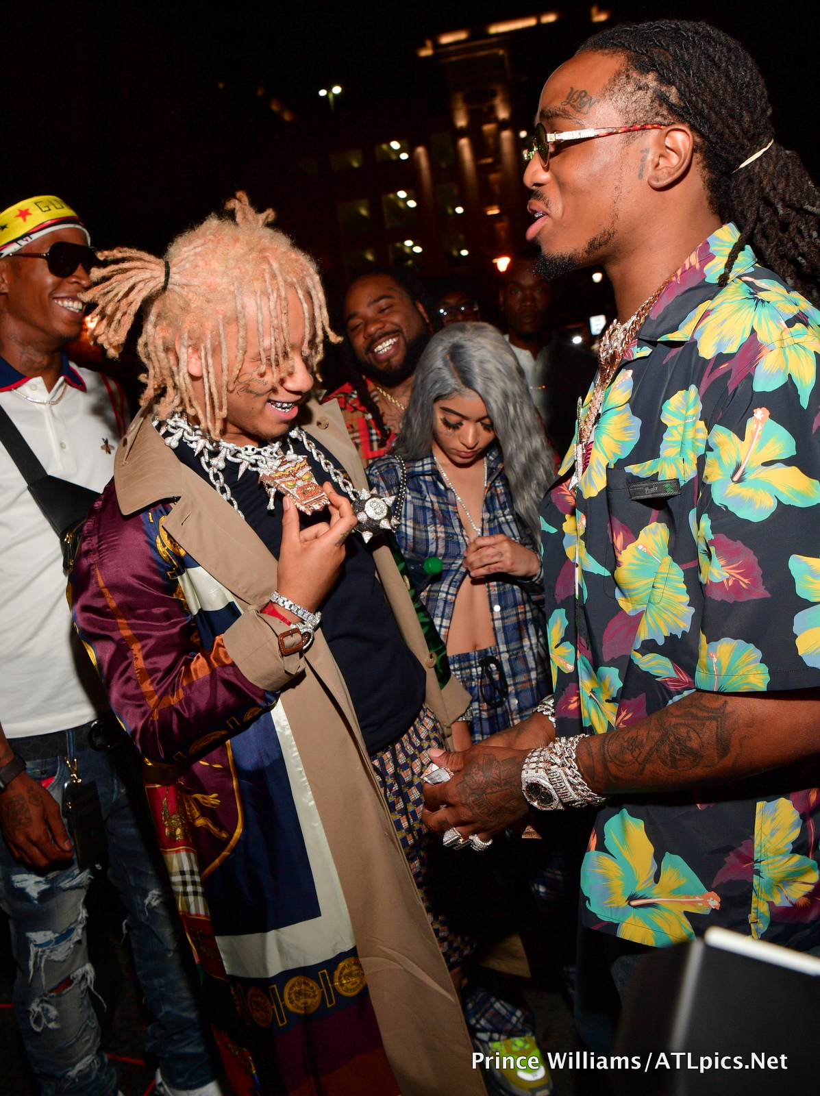 Trippie Redd Quavo Pierre "Pee" Thomas Casino Themed Birthday Party