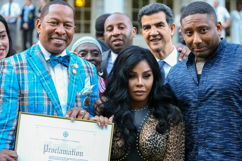 Andy King Lil Kim Maino The 2018 Power Of Influence Awards at New York's City Hall