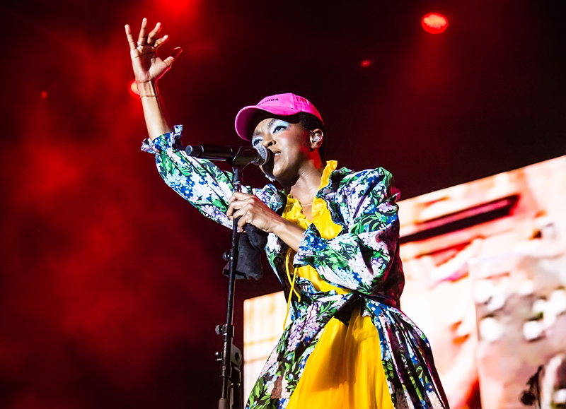 Ms. Lauryn Hill performs live during The Miseducation of Lauryn Hill 20th Anniversary Tour at Festival Pier at Penn's Landing in Philadelphia, PA. Ms. Lauryn Hill is celebrating twenty years of her anthemic debut solo album The Miseducation of Lauryn Hill which was released in August 1998
