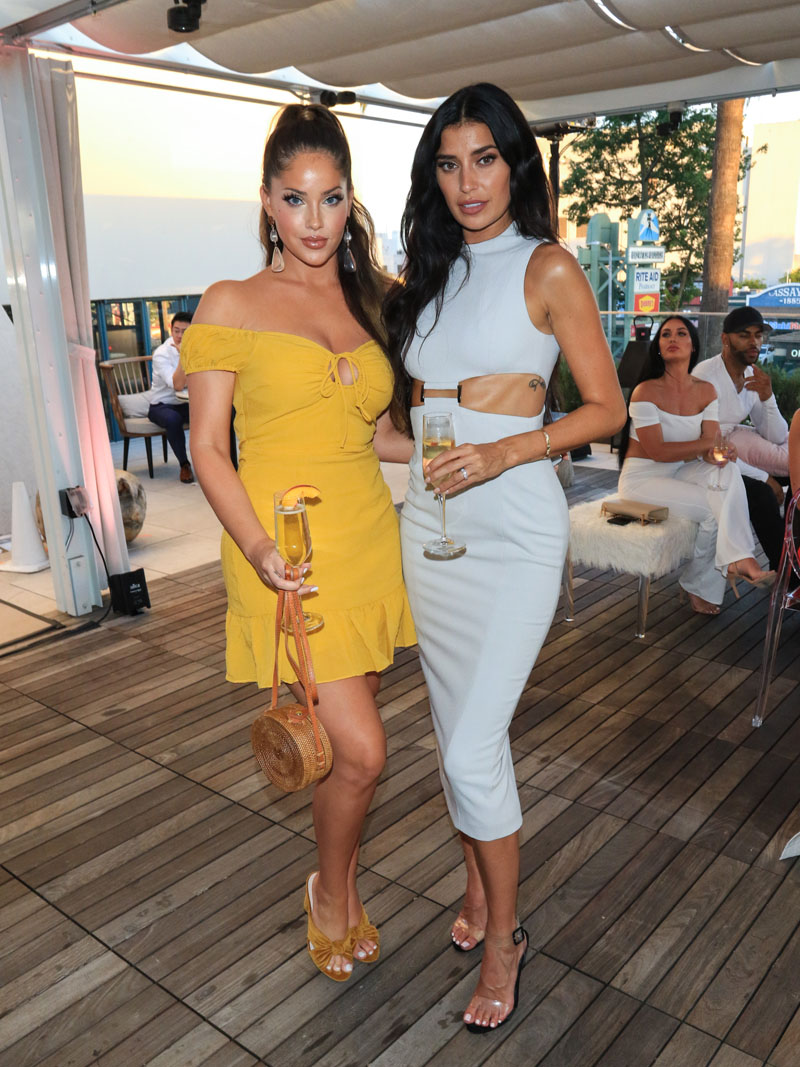 Television personality Julissa Bermudez and more celebrities are seen outside Neuenhouse in Los Angeles, CA.
