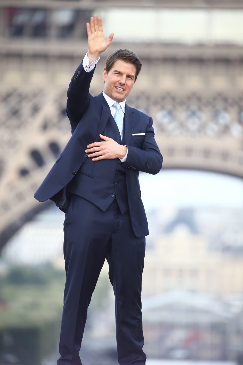 The 'Mission: Impossible - Fallout' Global Premiere on July 12, 2018 in Paris, France. Pictured: Tom Cruise