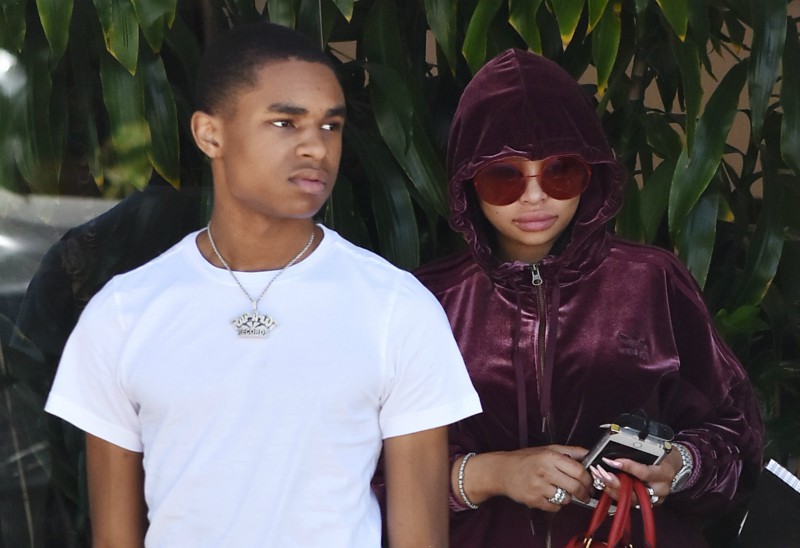 YBN Almighty Jay Blac Chyna White Ferrari