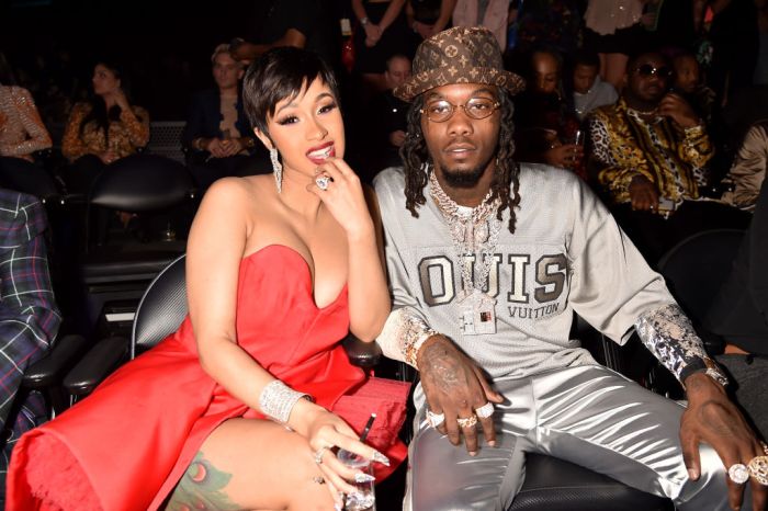 Cardi B Offset VMA Tension