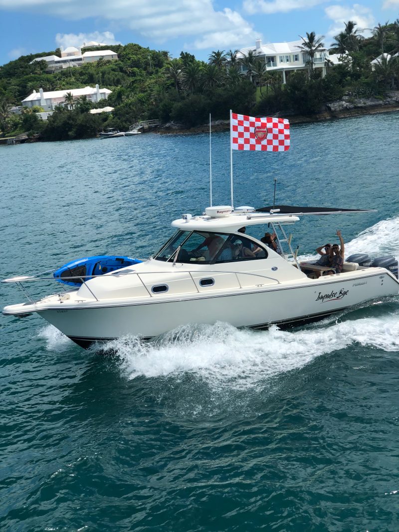 Bermuda non mariners raft up