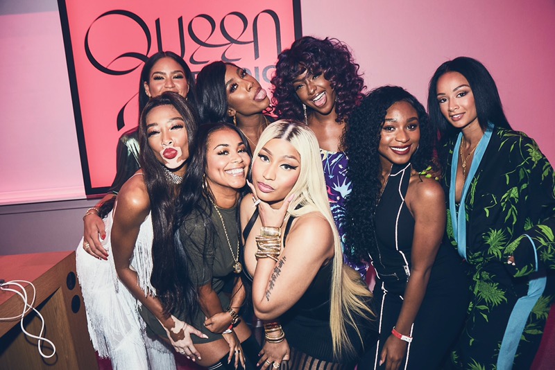 NIcki Minaj Draya Michele Normani Cassie Winnie Harlow Sevyn Streeter Justine Skye
