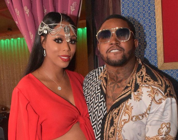 Malaysia Pargo celebrates birthday Atlanta genie belly dancer theme Kandi Burruss Bambi Scrappy and more