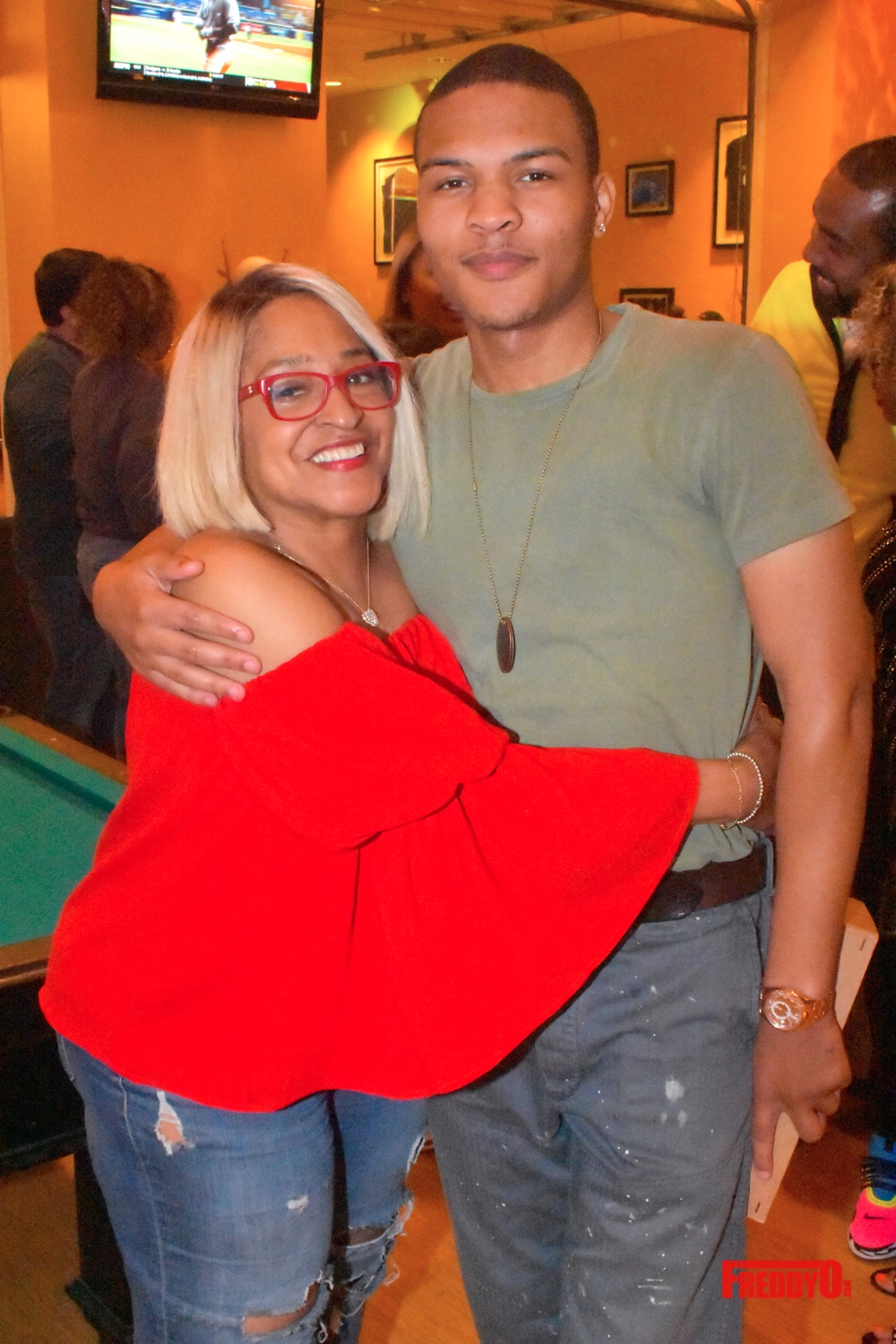 T.I. sister and Massiah Harris