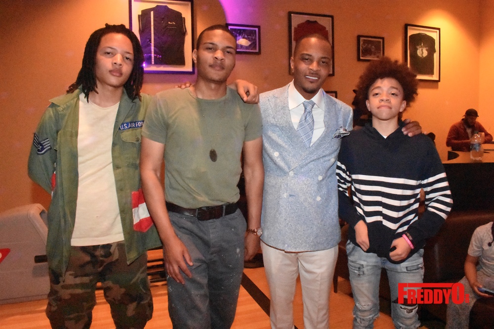 T.I. sons Massiah Domani and King