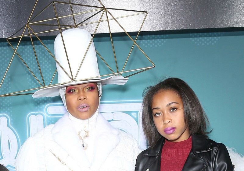 Erykah Badu and daughter Puma