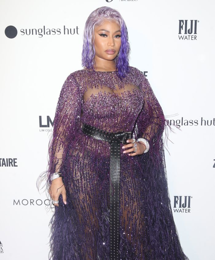 Nicki Minaj Pink carpet arrivals for the Daily Front Row 6th Annual Fashion Media Awards, held at the Park Hyatt New York in New York, New York