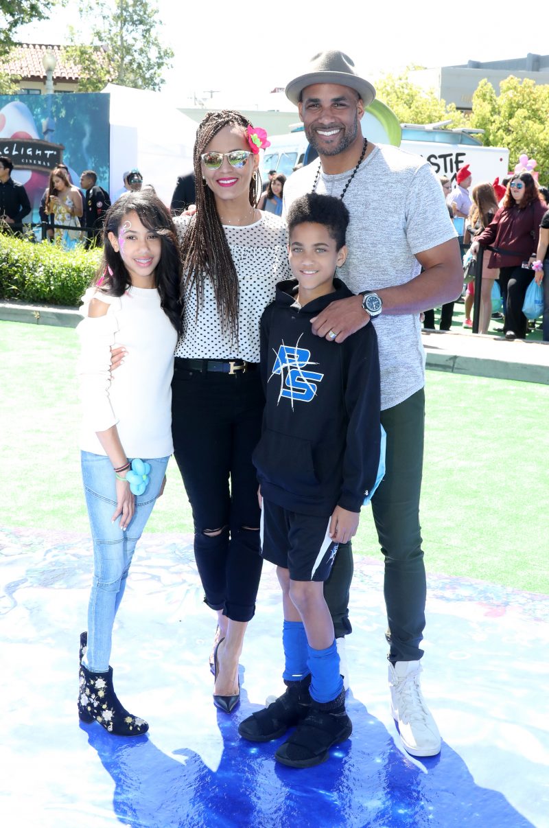 Sophie Boris and Nicolas Kodjoe, Nicole Ari Parker Premiere Of Sony Pictures' "Smurfs: The Lost Village" Featuring: Boris Kodjoe, Nicole Ari Parker Where: Culver City, California, United States When: 01 Apr 2017 Credit: