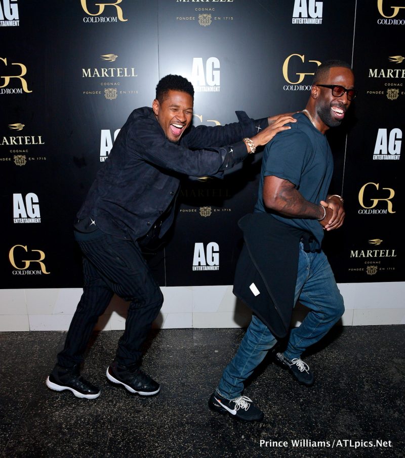 Mark Pitts Usher Birthday Party Gold Room