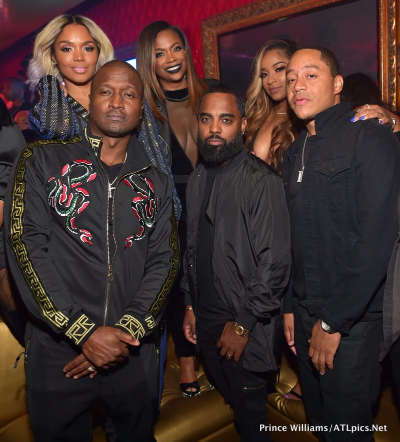 Rasheeda Kirk Frost Kandi Burruss Todd Tucker Toya Wright and Robert Rushing