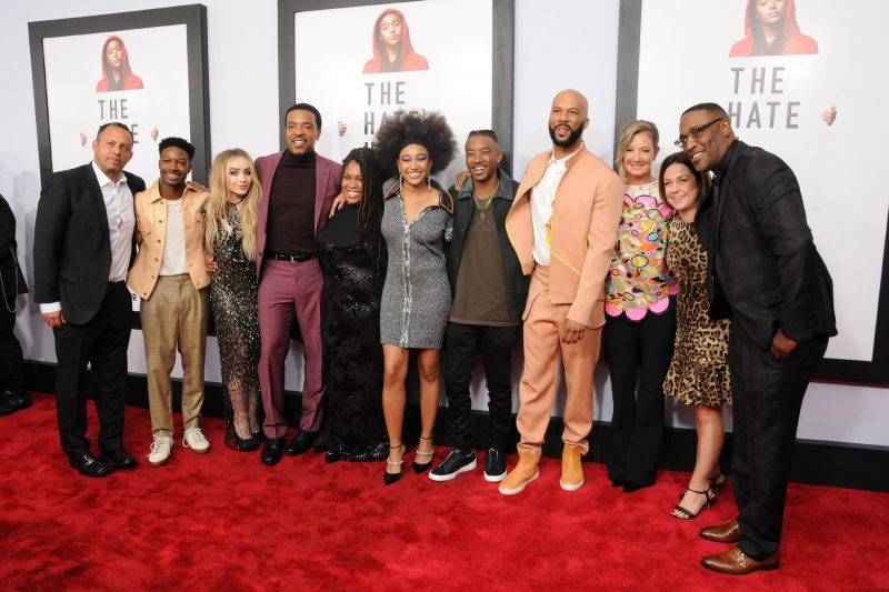 Red carpet New York Special Screening of The Hate U Give