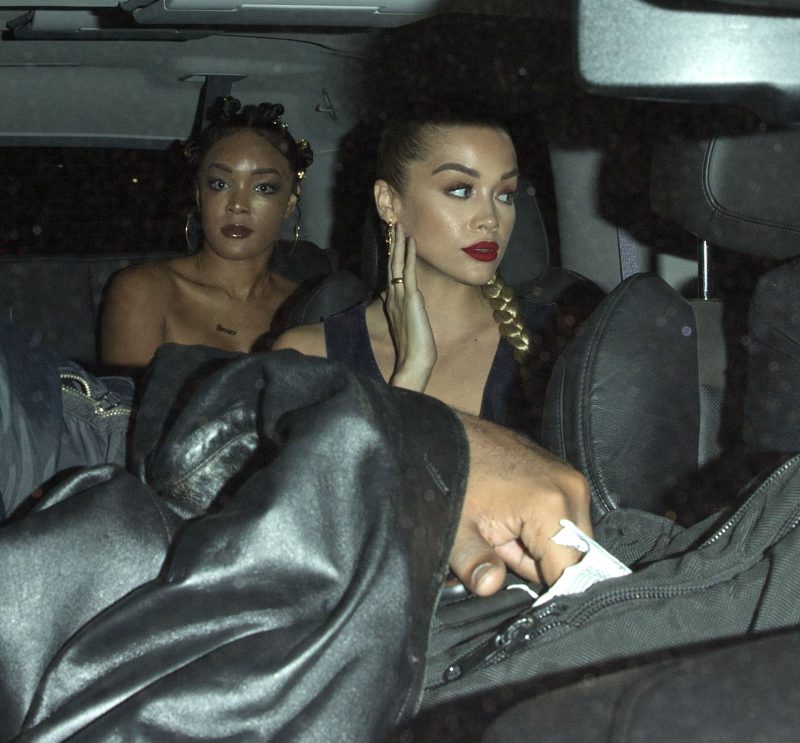 Jasmine Sanders seen for the first time since allegedly being involved in a 'Hit & Run' car wreck with boyfriend TV personality Terrence J.. Jasmine was at a 'True Religion' denim clothing partying in West Hollywood, CA