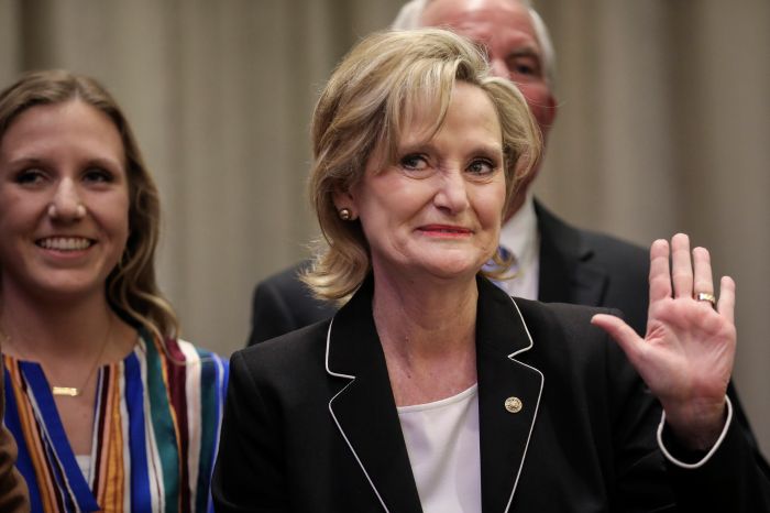 Cindy Hyde-Smith Holds Election Night Event In Tight Senate Runoff Election
