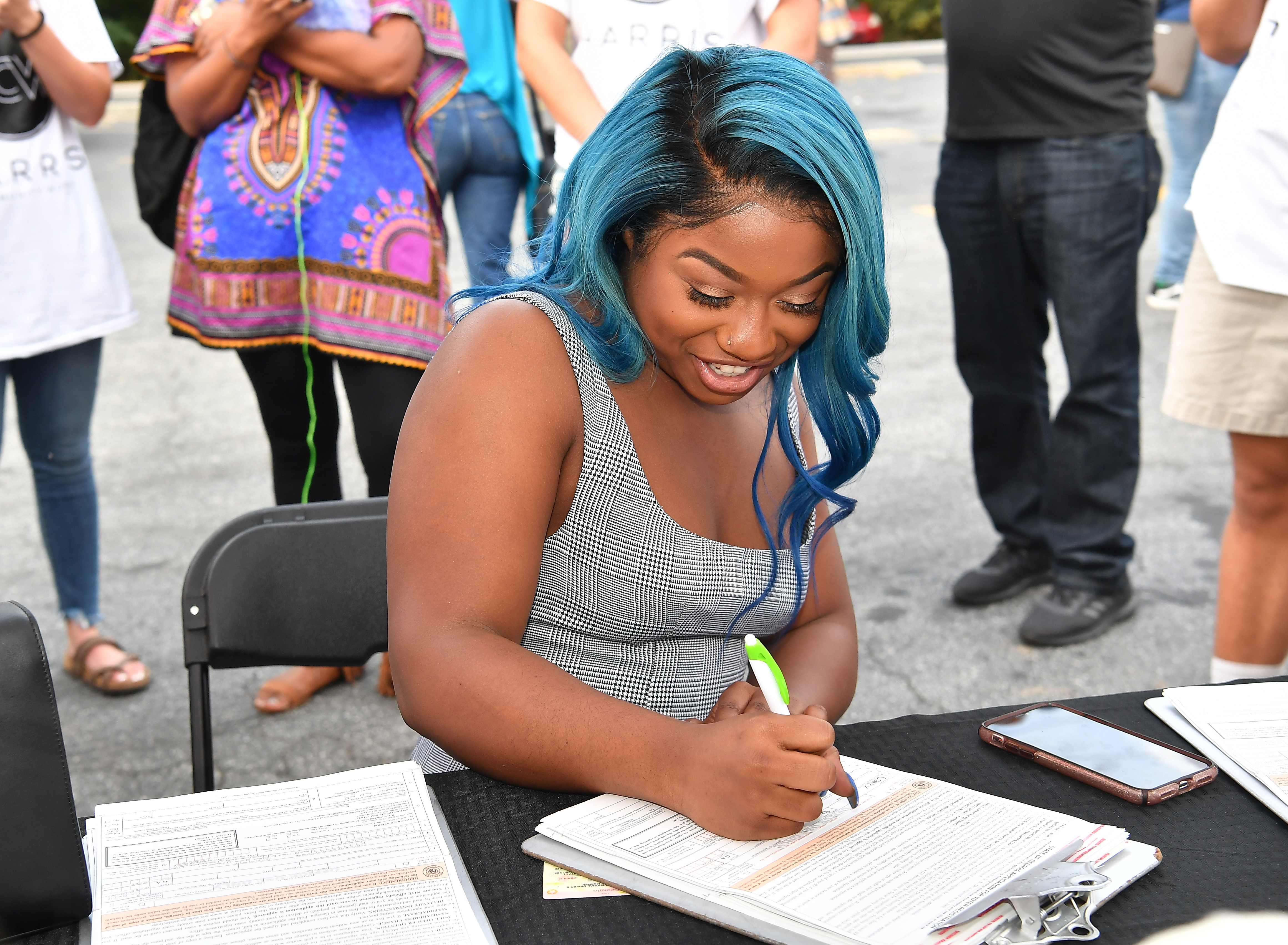 T.I. Hosts Voter Registration Drive and Community Cookout