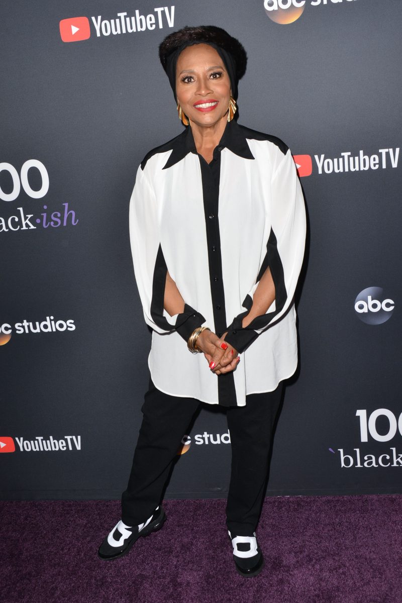 Jenifer Lewis LOS ANGELES, CA - NOV 10: 'Black-ish' celebrates its 100th episode - Arrivals at The Walt Disney Studios in Los Angeles.