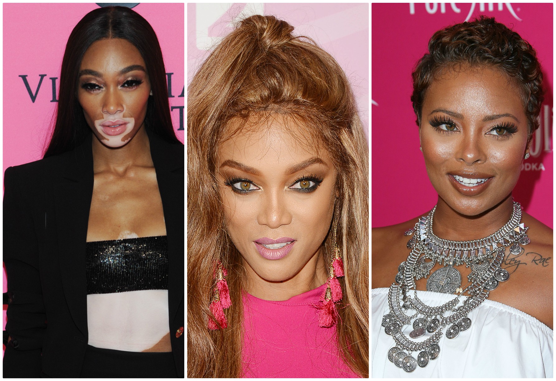 Eva Marcille Tyra Banks Winnie Harlow