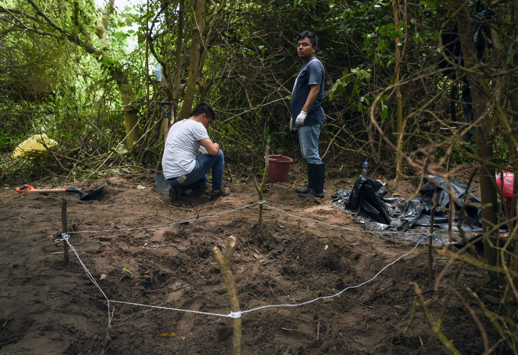 MEXICO-CRIME-VIOLENCE-MASS GRAVE