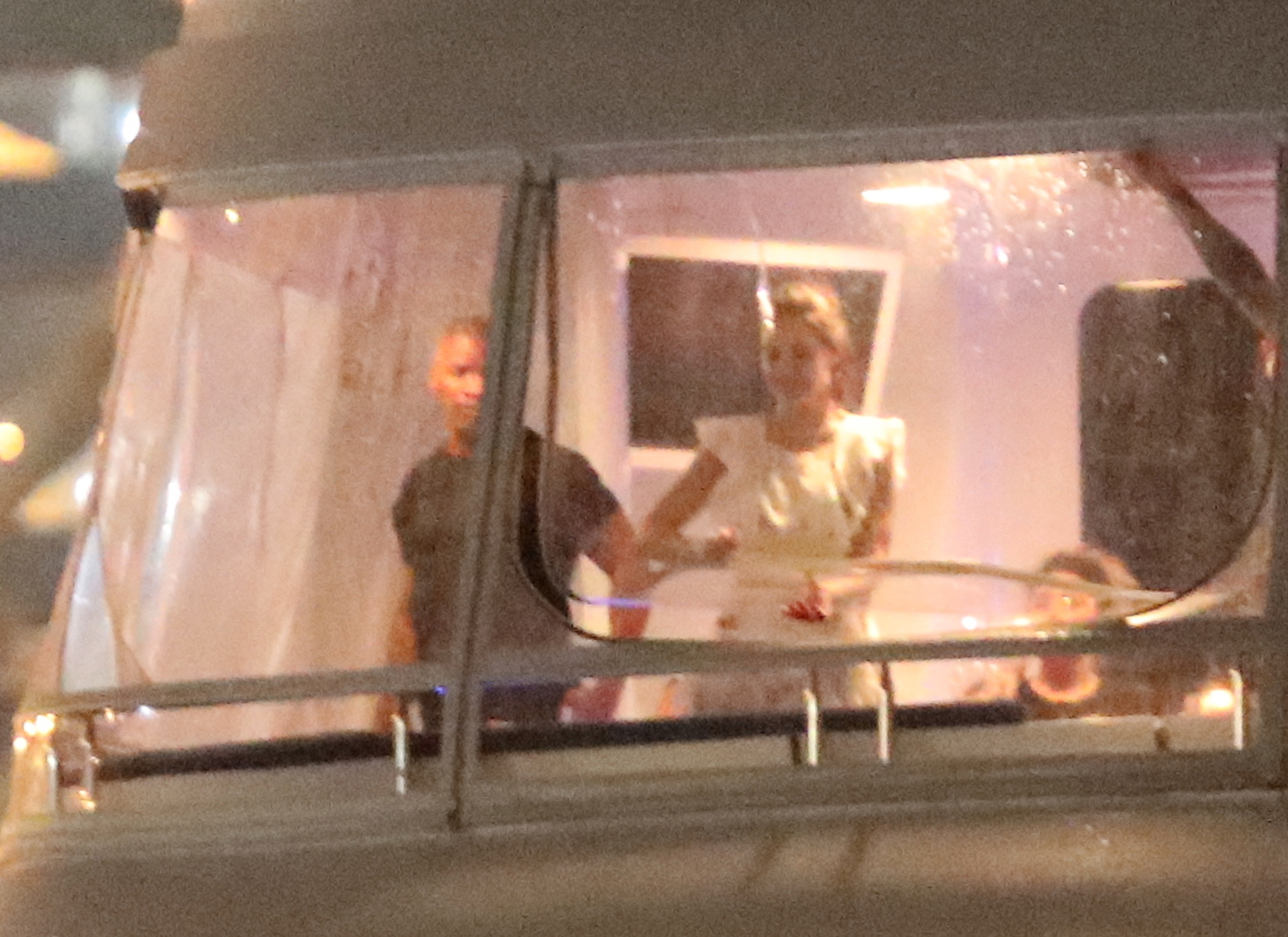 Katie Holmes and Jamie Foxx Boat In Miami