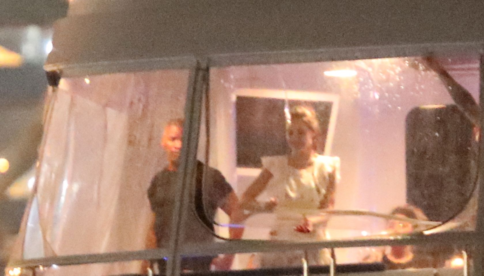 Katie Holmes and Jamie Foxx Boat In Miami