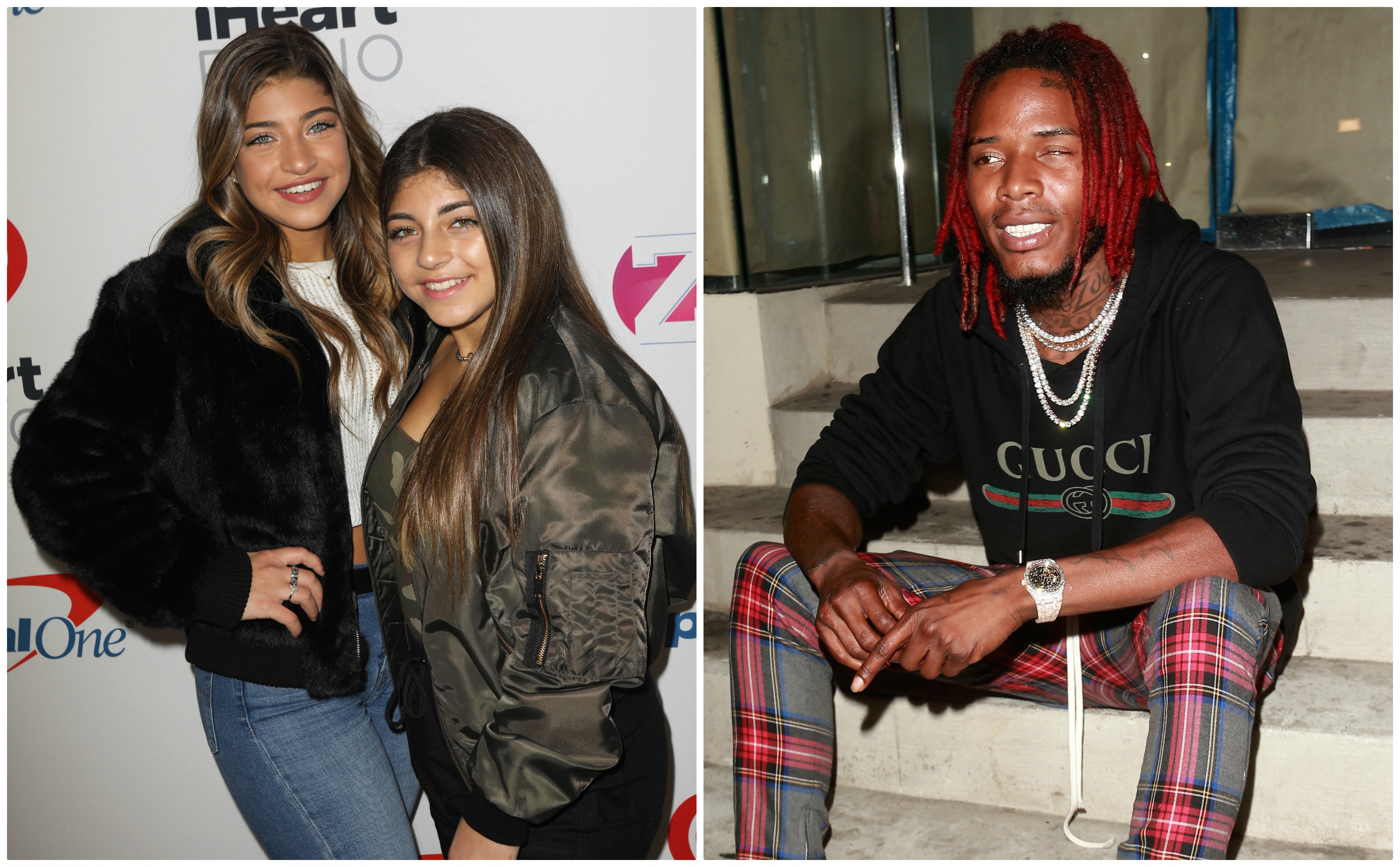 Theresa, Milania and Gabriella Giudice and Fetty Wap