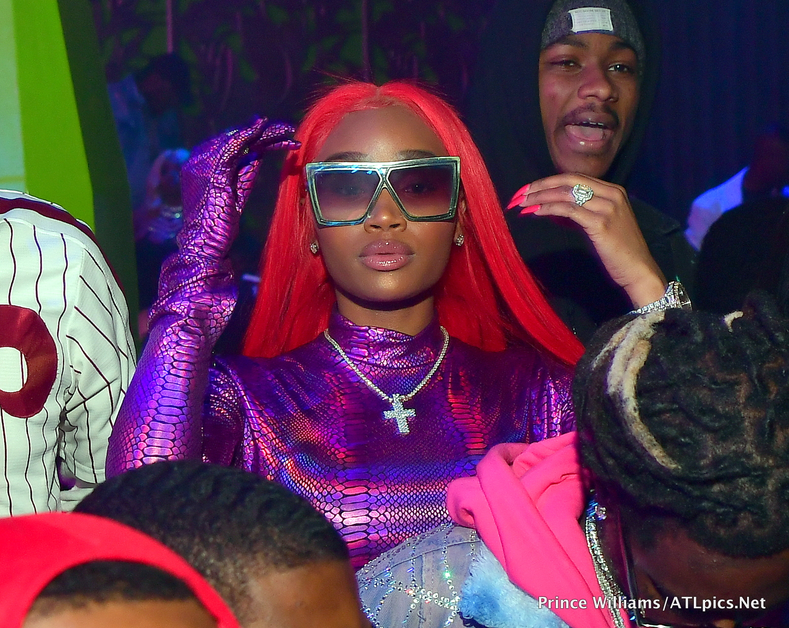 Jerrika Karlae and Young Thug Party At Elleven 45