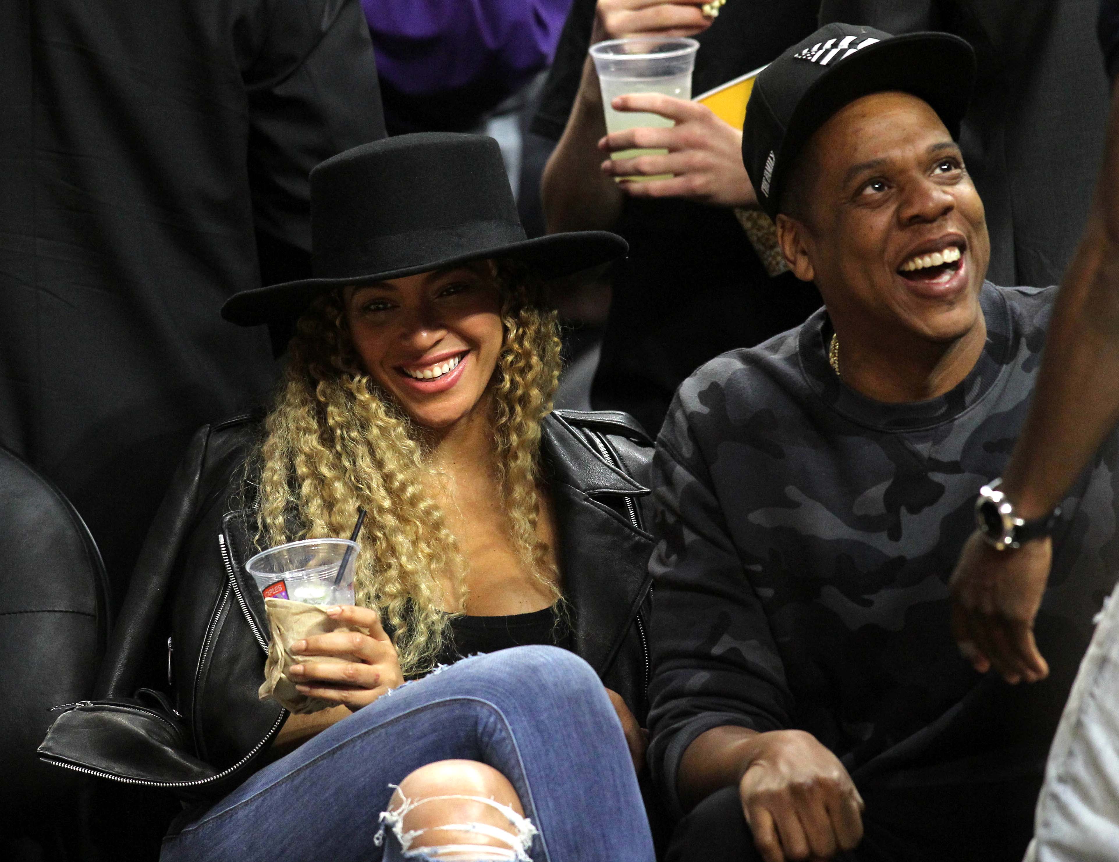 Jay Z and Beyonce