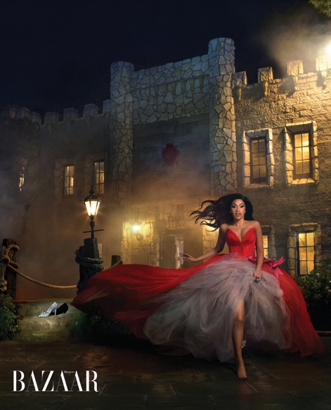 Cardi B for Harper's BAZAAR