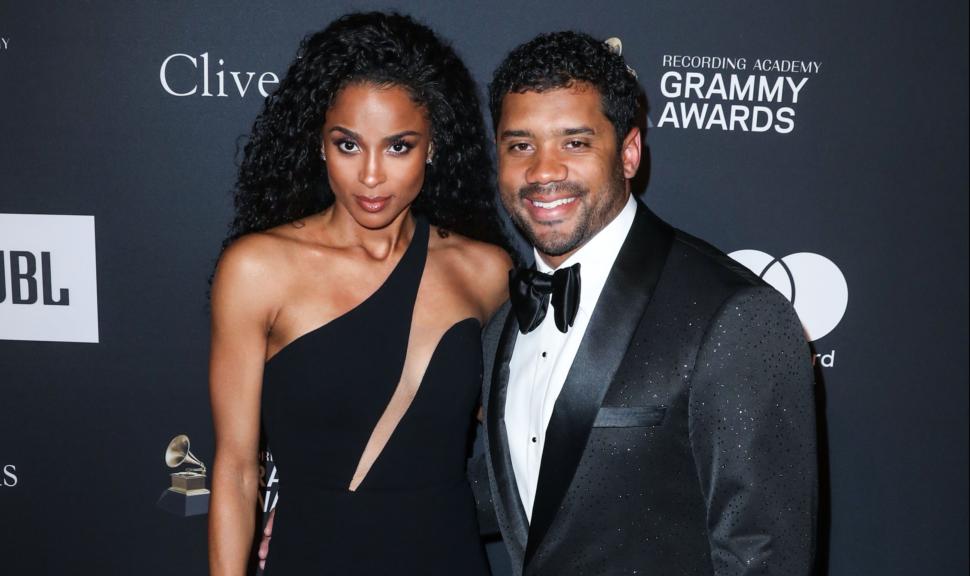Ciara and Rusell Wilson Clive Davis Party Future
