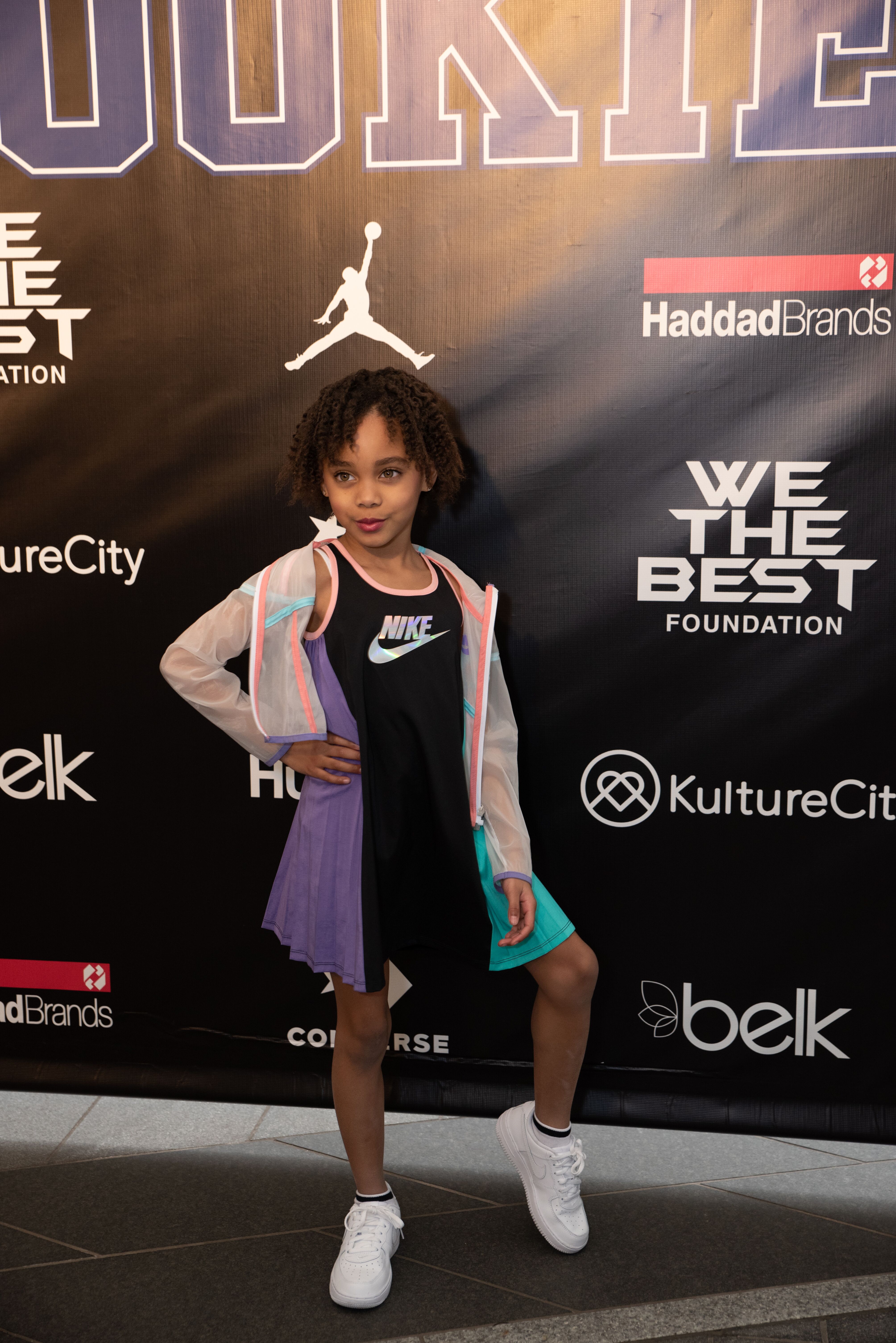Victor Cruz and Elaina Watley's daughter Kennedy Cruz Rookie USA Fashion Show
