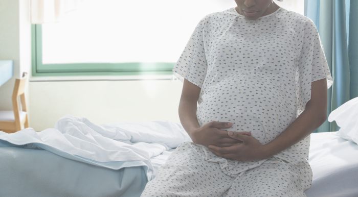 Pregnant Black Woman