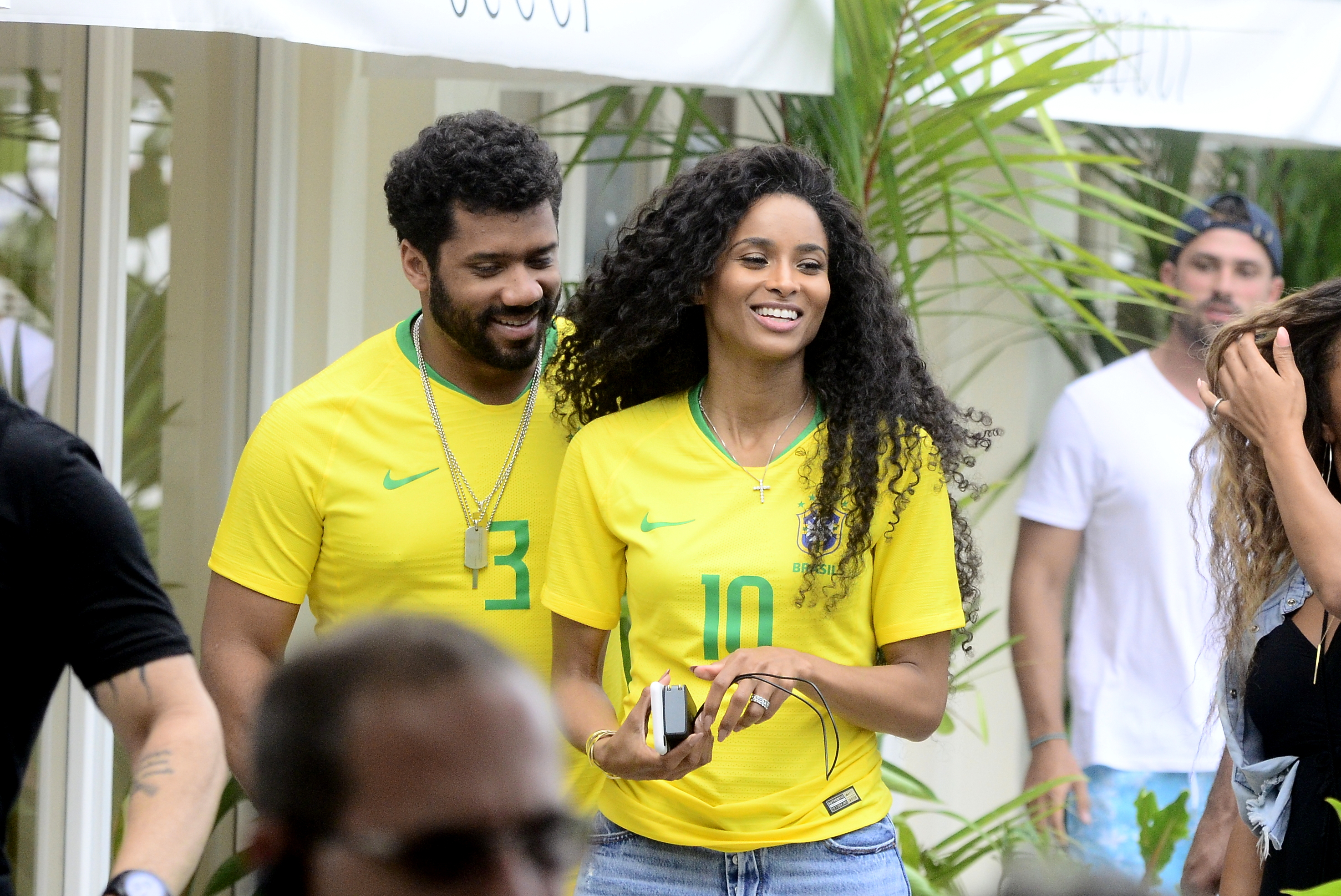 Ciara and Rusell Wilson in Rio De Janeiro, Brazil for Carnival